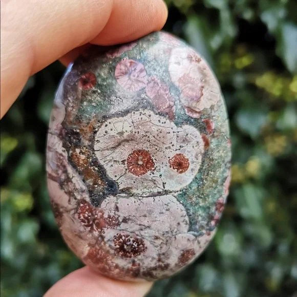 Green Flower Jasper Crystals - Picture 3 of 6